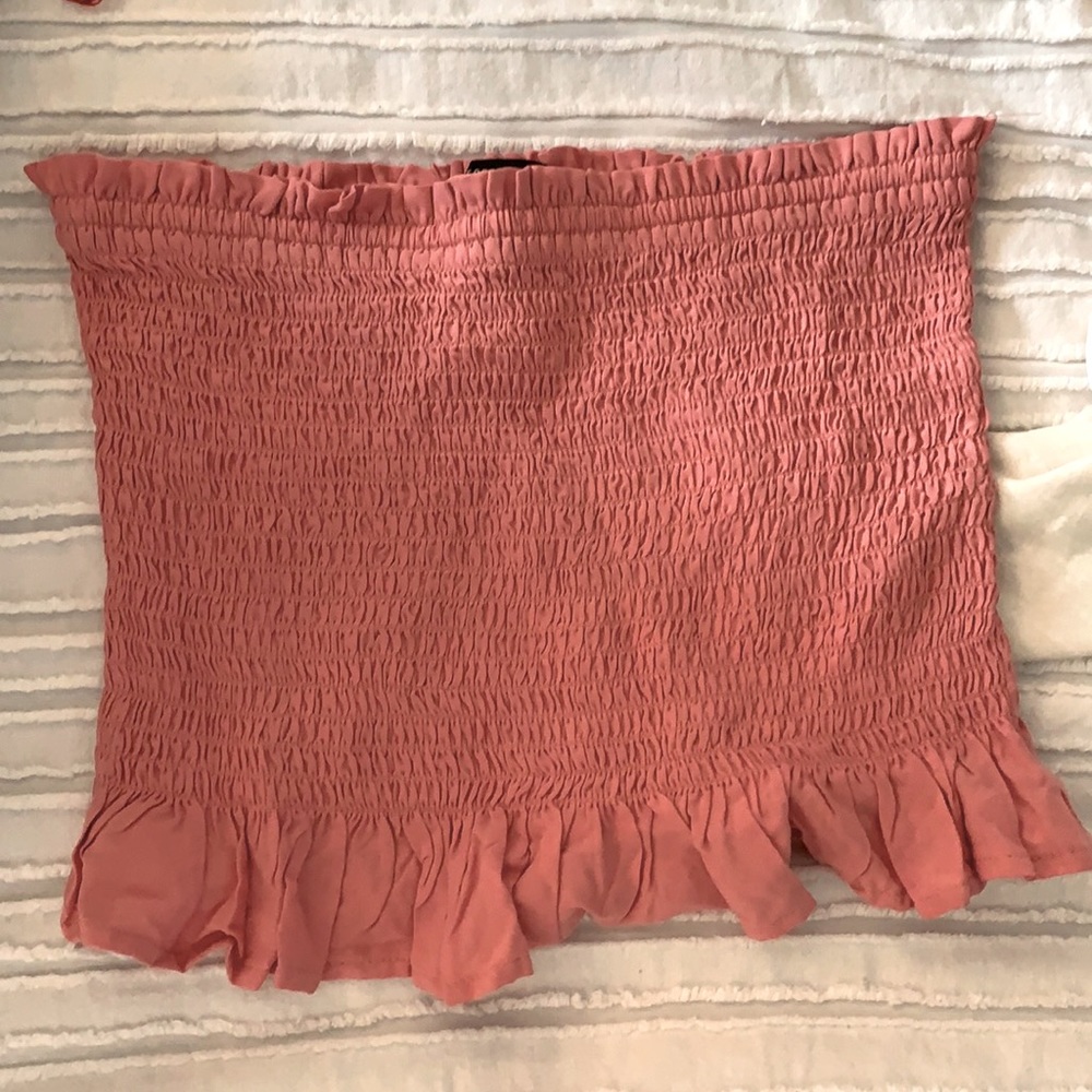 Pink Tube Top Waffle